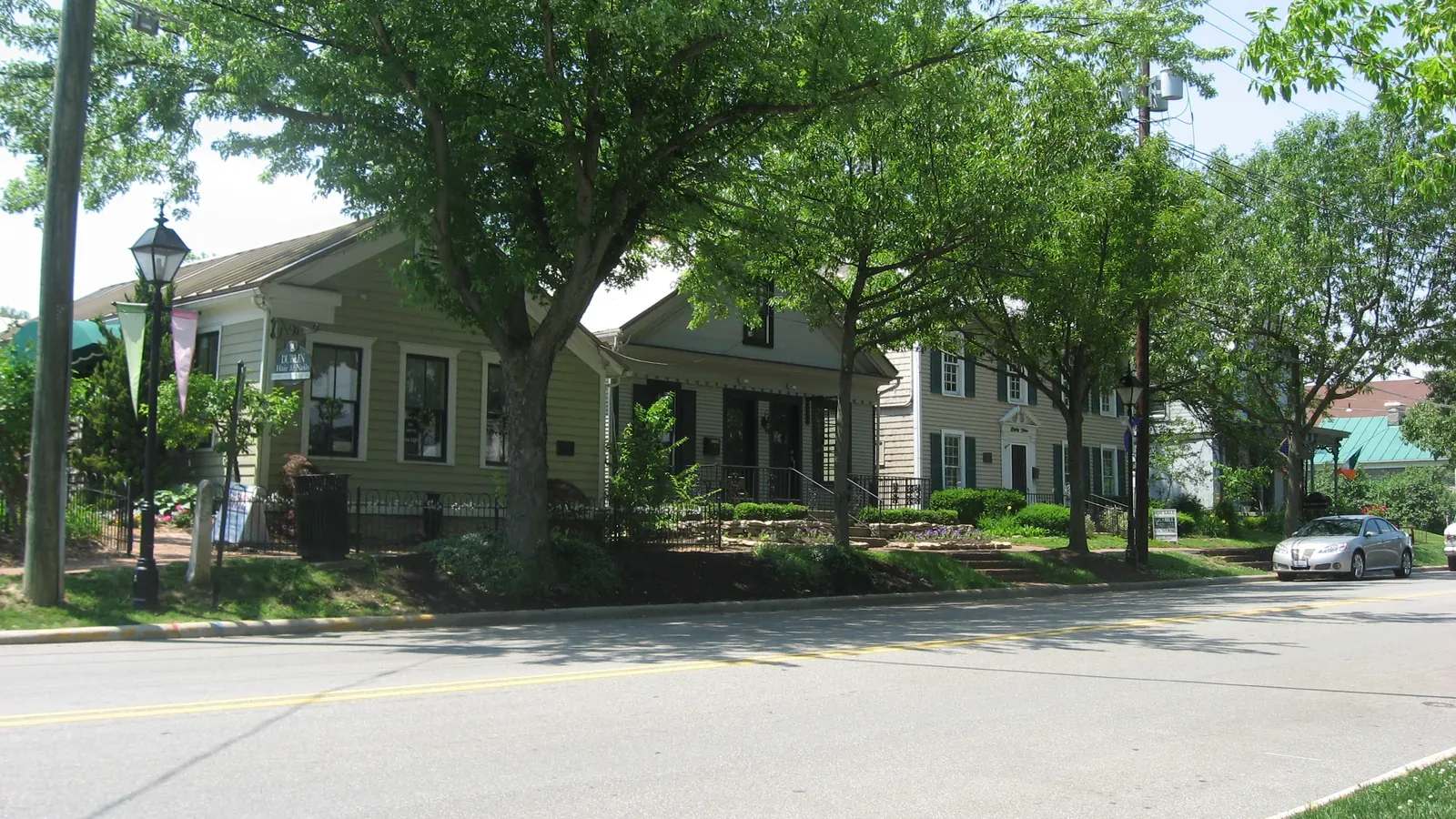 A neighbourhood scene in Dublin, OH